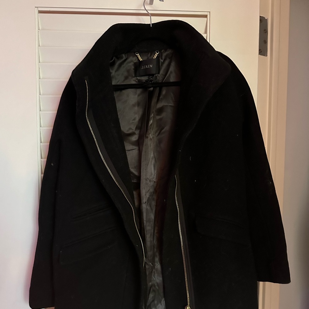 J Crew Stadium Wool Coat